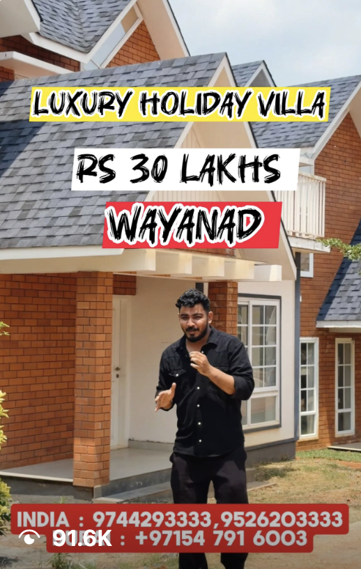 Luxury Holiday Villa @ 30 Lakhs